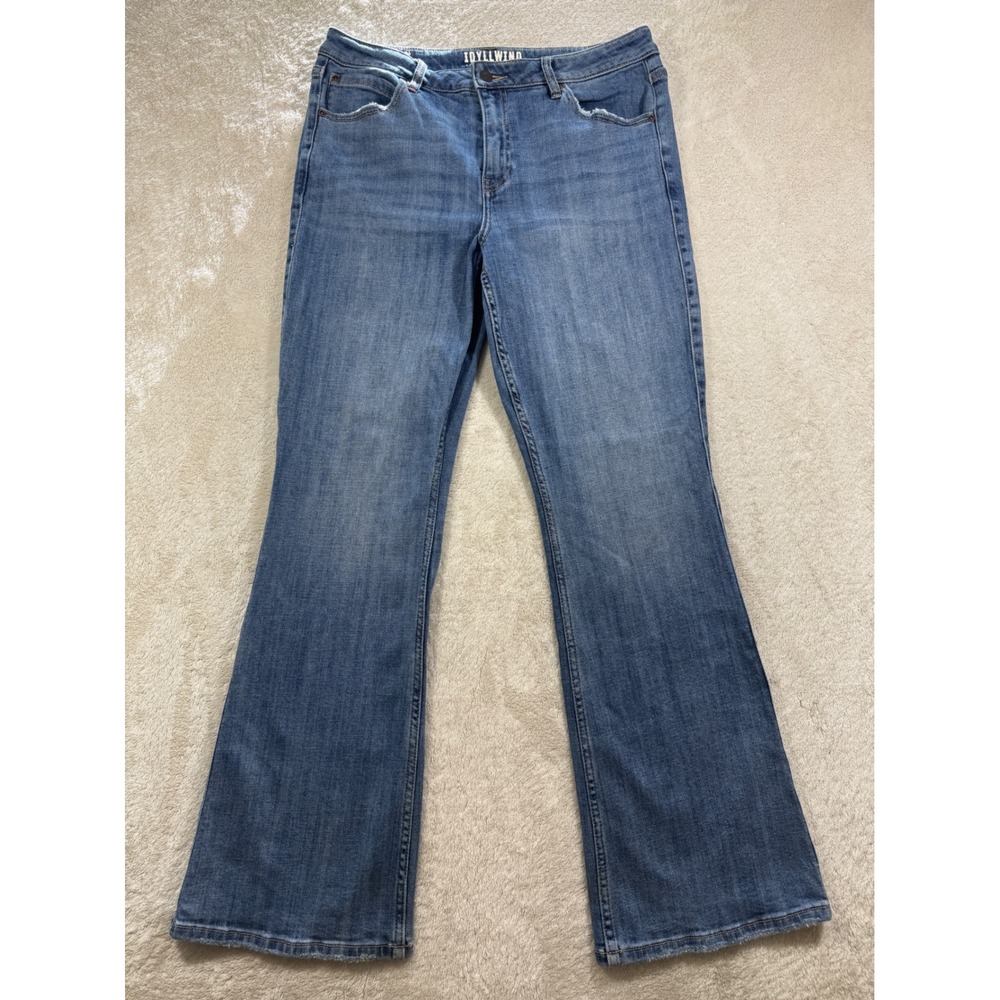 Idyllwind Womens Bootcut Western Stretch Blue Jeans 14W Meas: 32x31.5‎